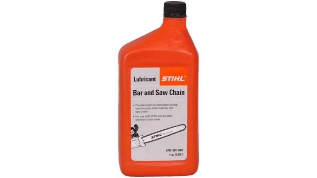 stihl bar chain oil