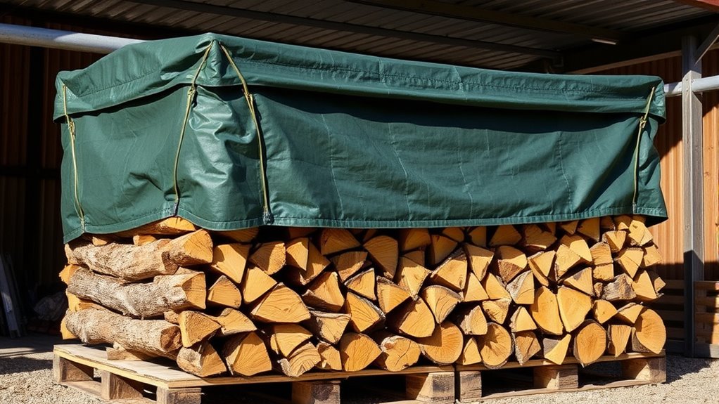 store firewood off ground
