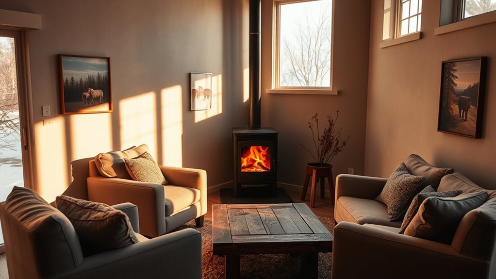 strategic pellet stove zoning