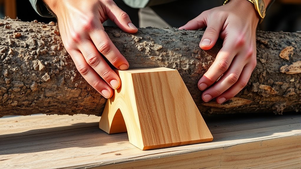 support blocks improve cutting stability