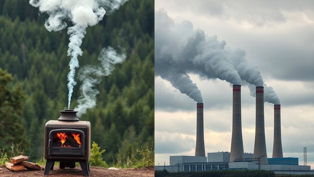 sustainable efficient wood heating