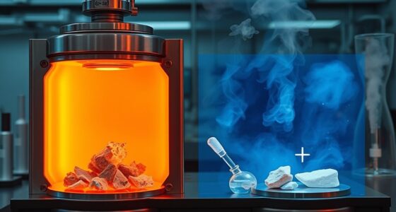 temperature influences splitting efficiency