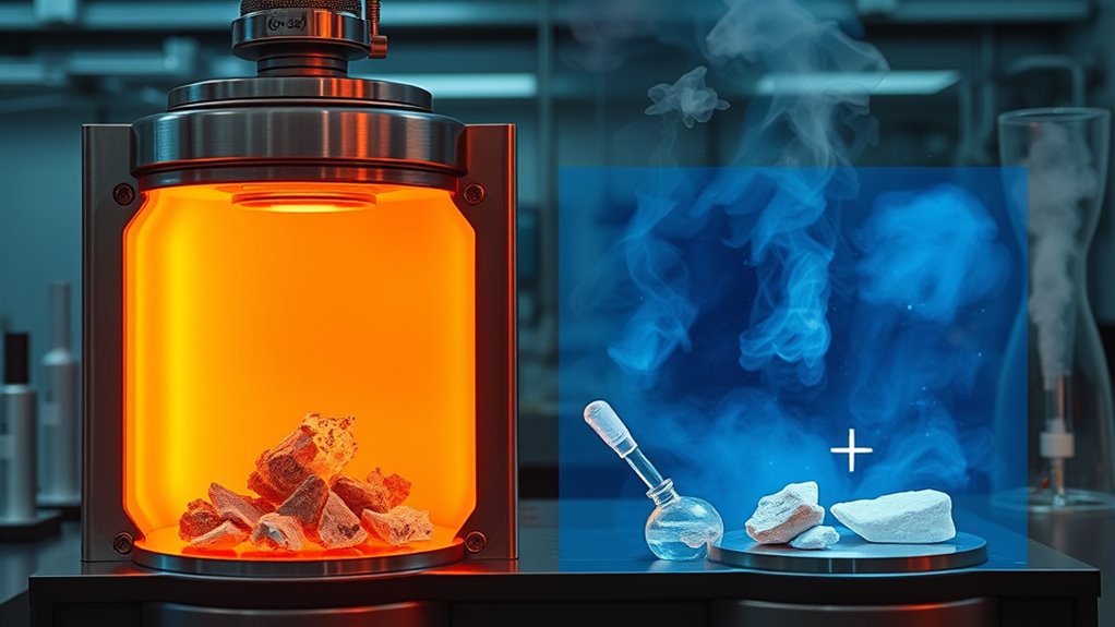 temperature influences splitting efficiency