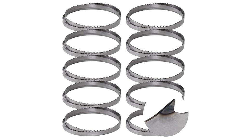 ten pack 10 bandsaw blades