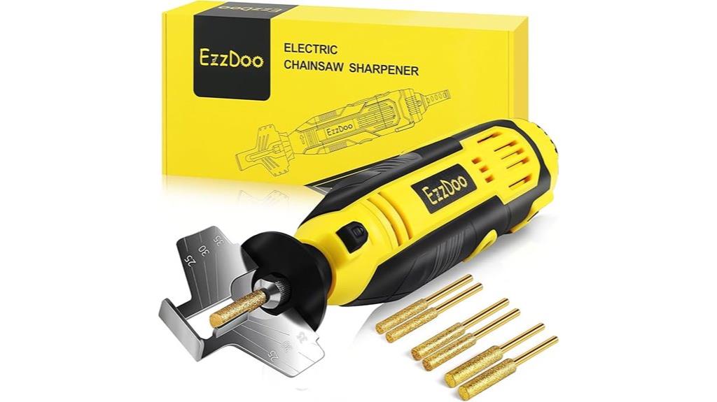 titanium coated diamond chainsaw sharpener