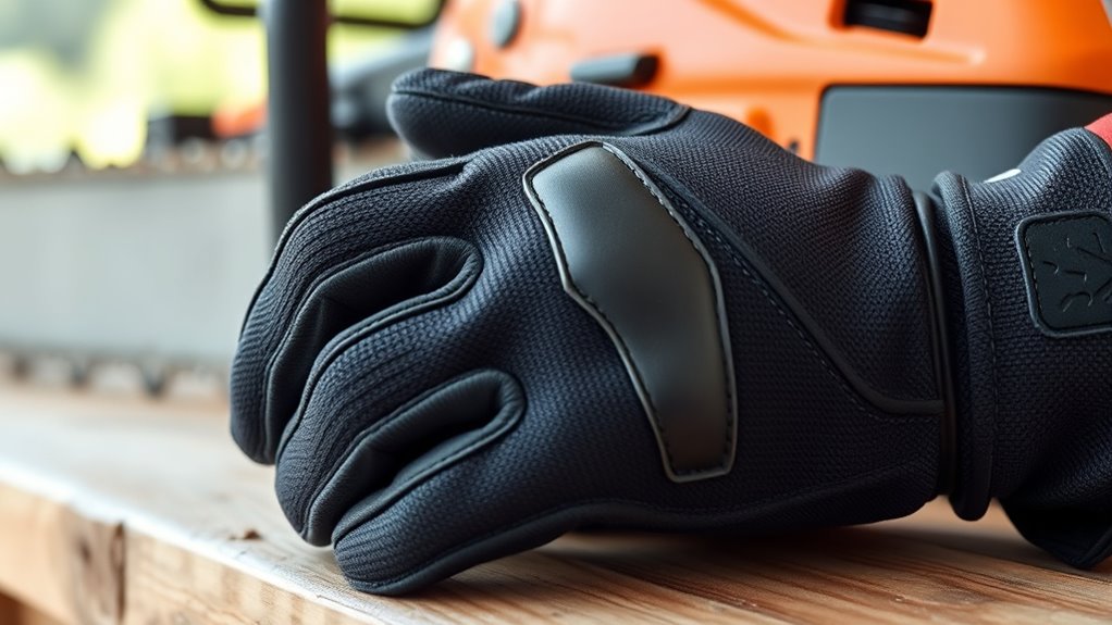 top anti vibration chainsaw gloves