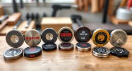 top axe sharpening pucks