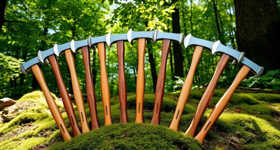 top camping axes with hammers