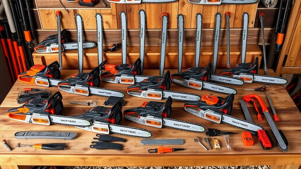 top chainsaw pole saw sets