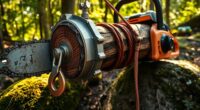top chainsaw winch attachments