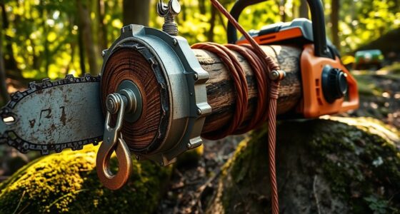 top chainsaw winch attachments