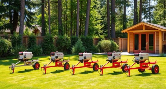 top compact log splitters