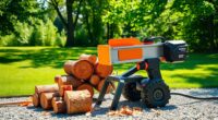 top cordless log splitters