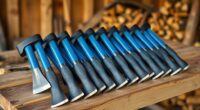 top fiberglass handle splitting axes