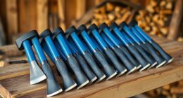 top fiberglass handle splitting axes