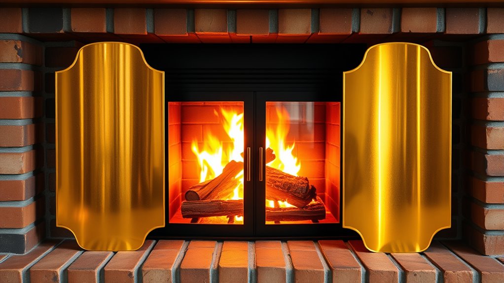 top fireplace heat shield options