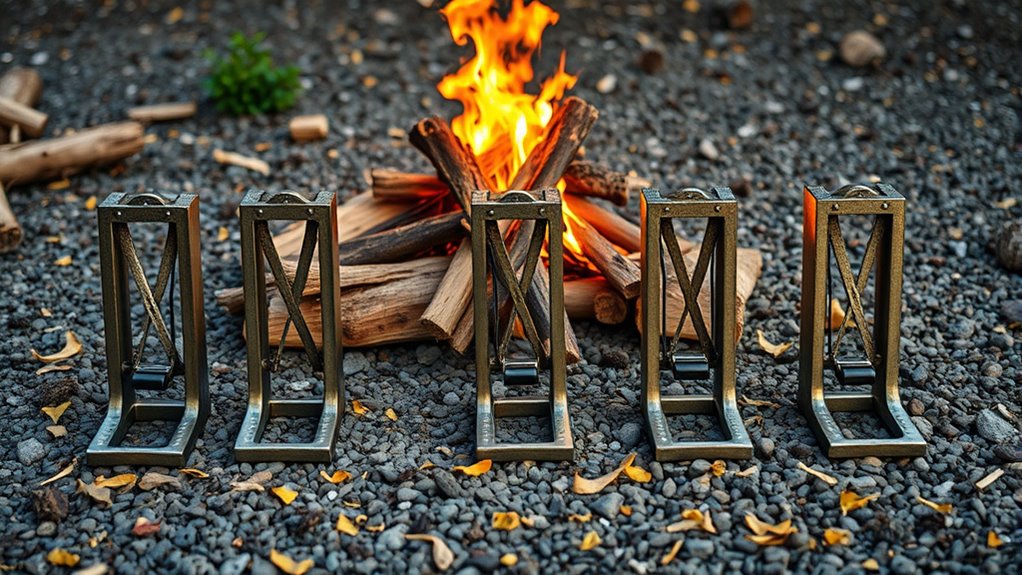 top foot operated kindling splitters