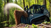 top forestry mulching skid steers