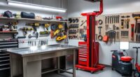 top garage workshop equipment