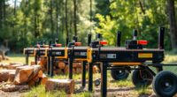 top hardwood log splitters