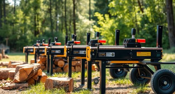 top hardwood log splitters