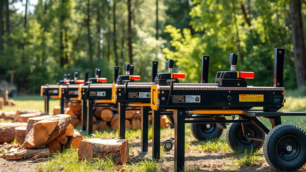 top hardwood log splitters