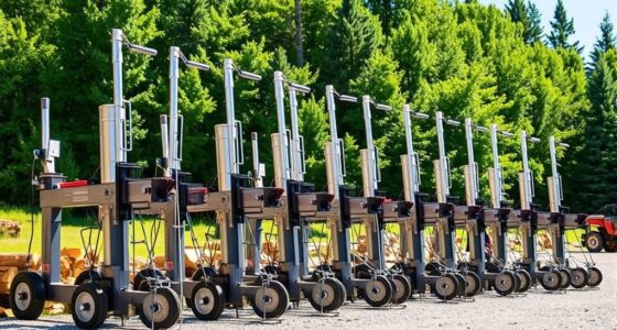 top heavy duty log splitters
