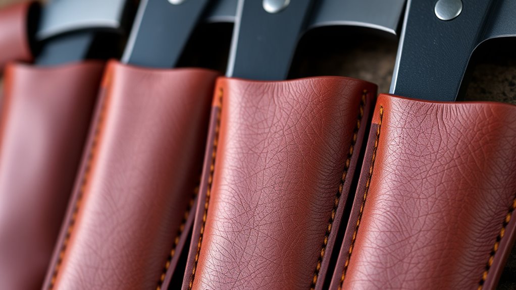 top leather axe sheath options