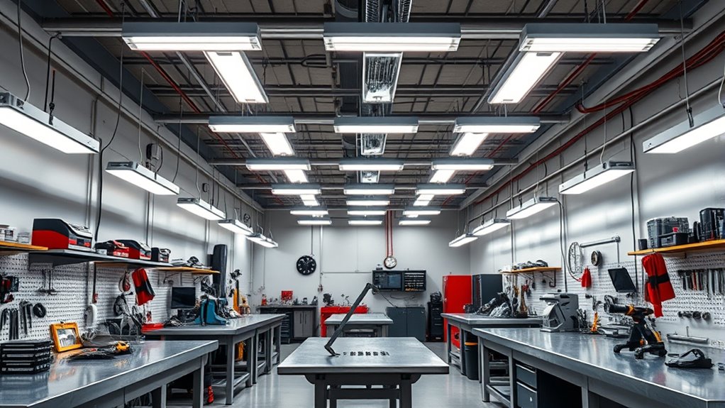 top led shop lights