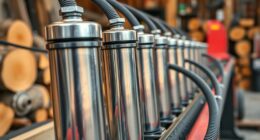 top log splitter cylinders