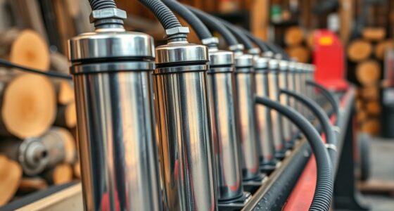top log splitter cylinders