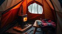 top portable tent stoves