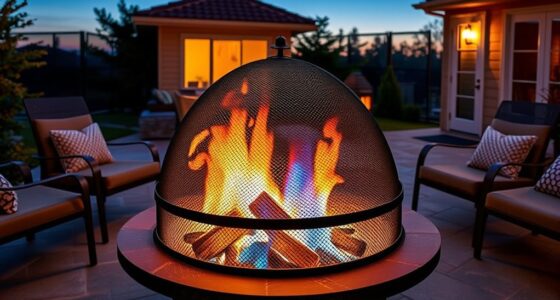 top spark screens for large fire pits
