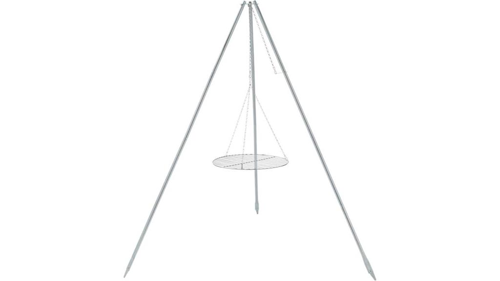 tripod fire grill hanger