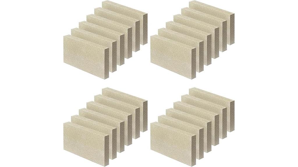 twenty four firebricks included