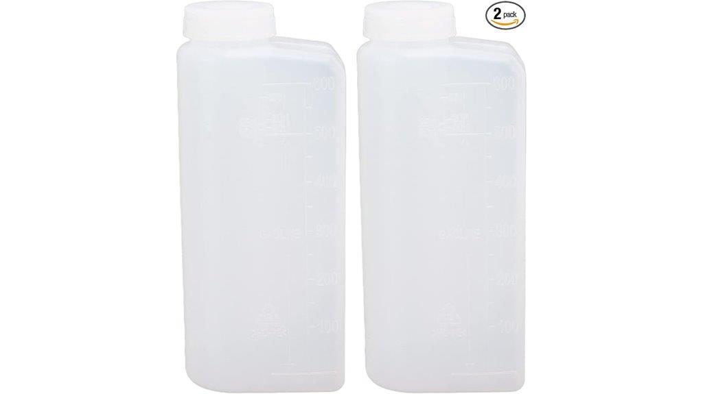 two piece 600ml fuel bottle