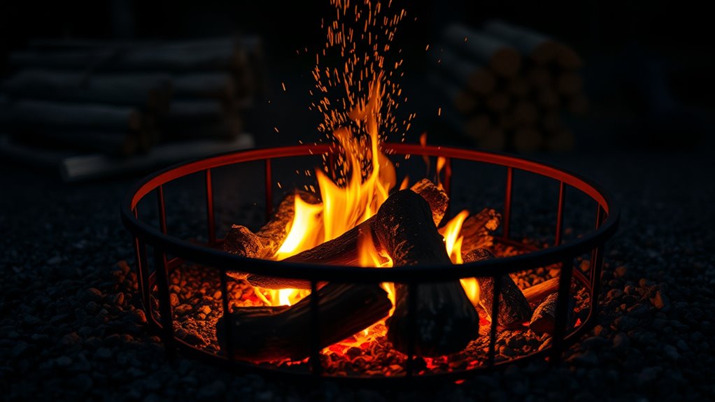 use fire ring properly