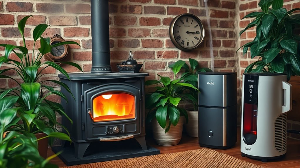use humidifier for moisture