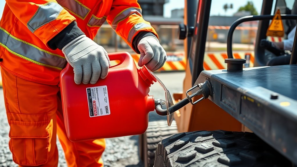 use proper fuel containers
