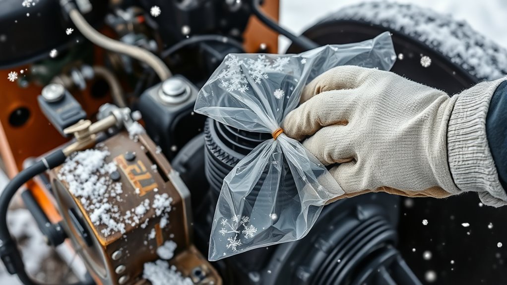 use stabilizer and clean carburetor