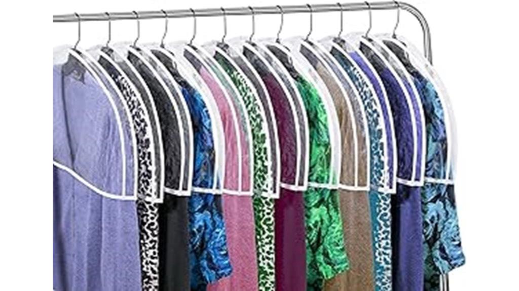 vinyl closet shoulder covers