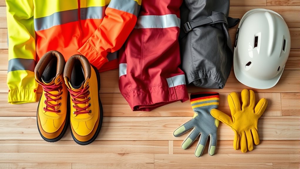 wear durable protective clothing