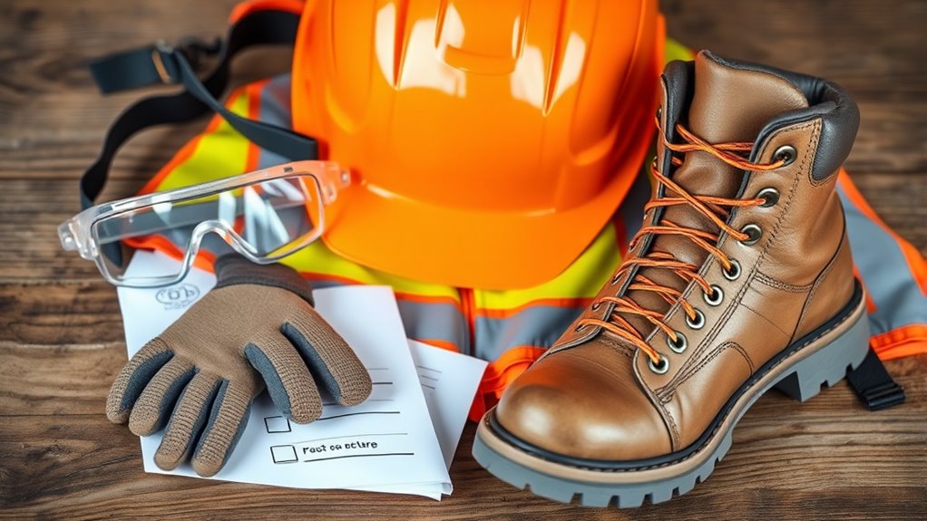 wear protective safety gear