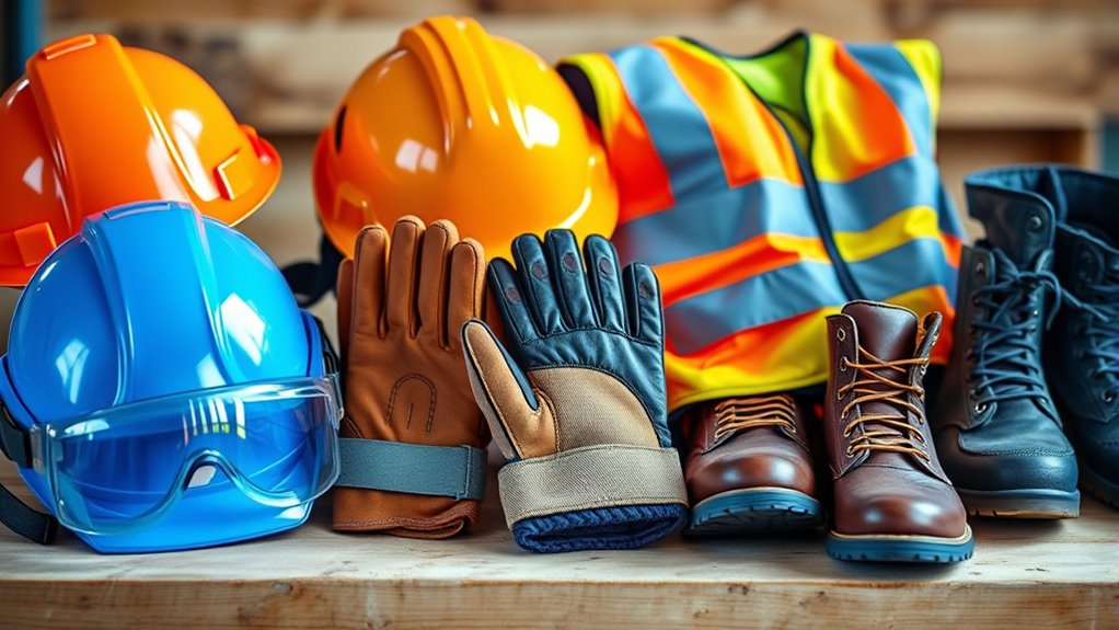 wear protective safety gear
