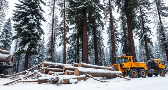 winter logging benefits and risks