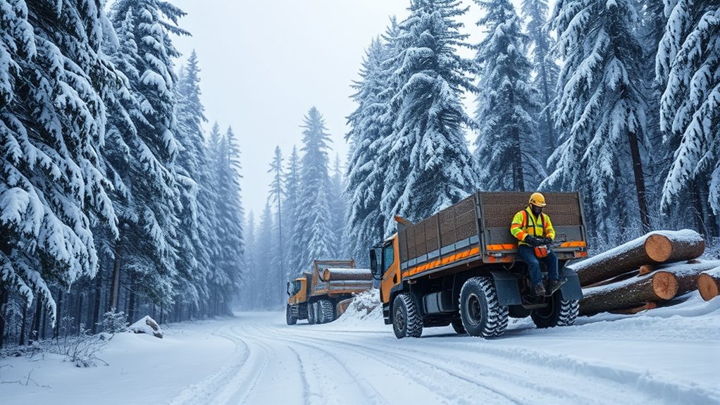 winter logging safety improvements