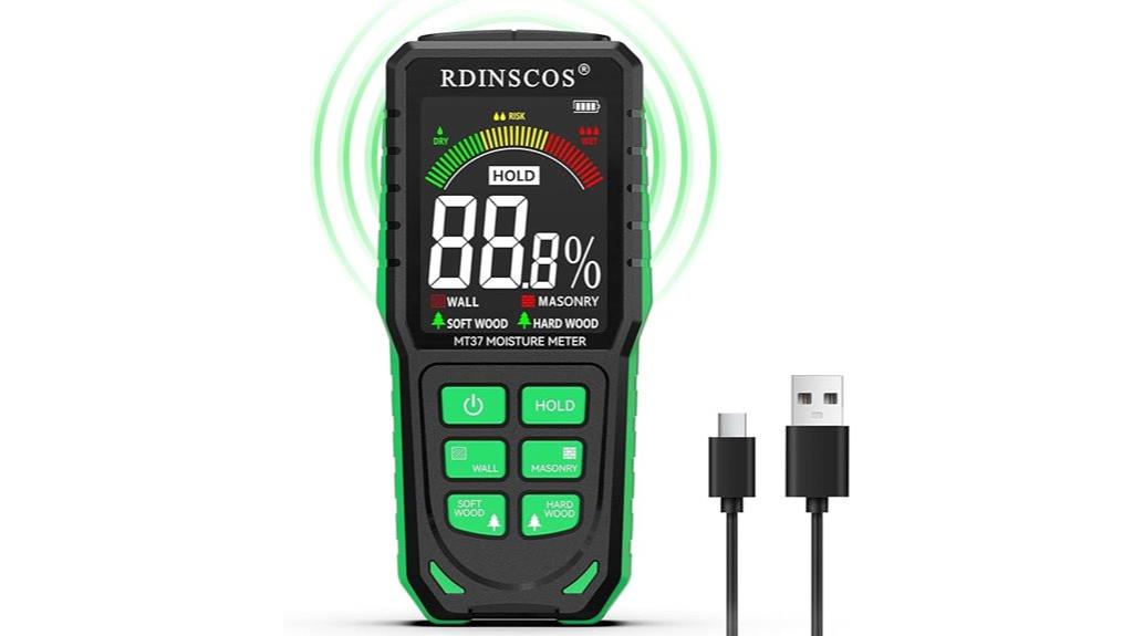 wireless wood moisture detection