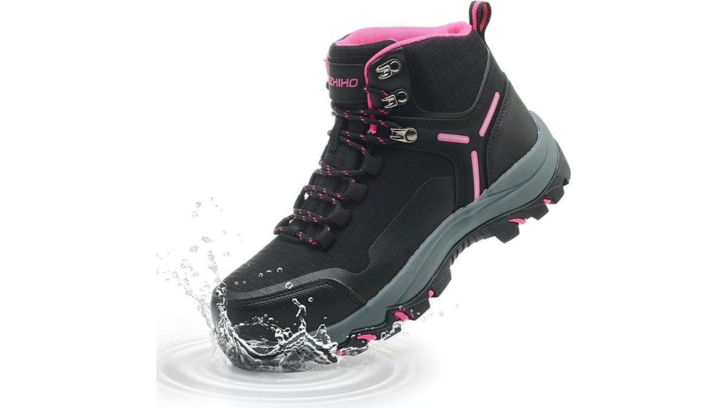 women s waterproof steel boots