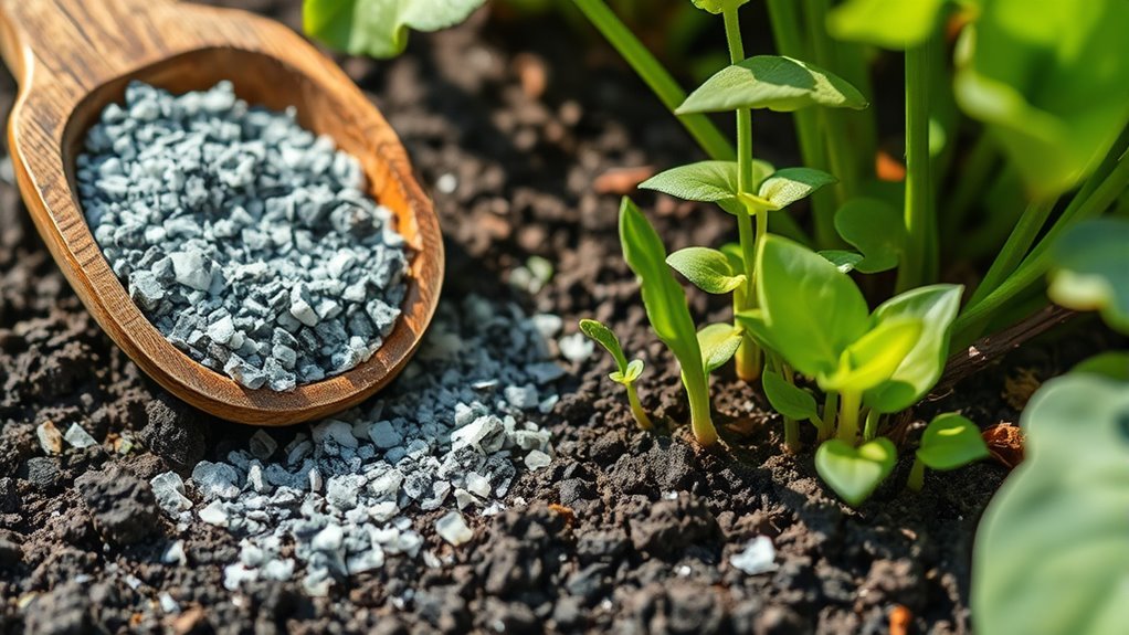 wood ash fertilizes gardens