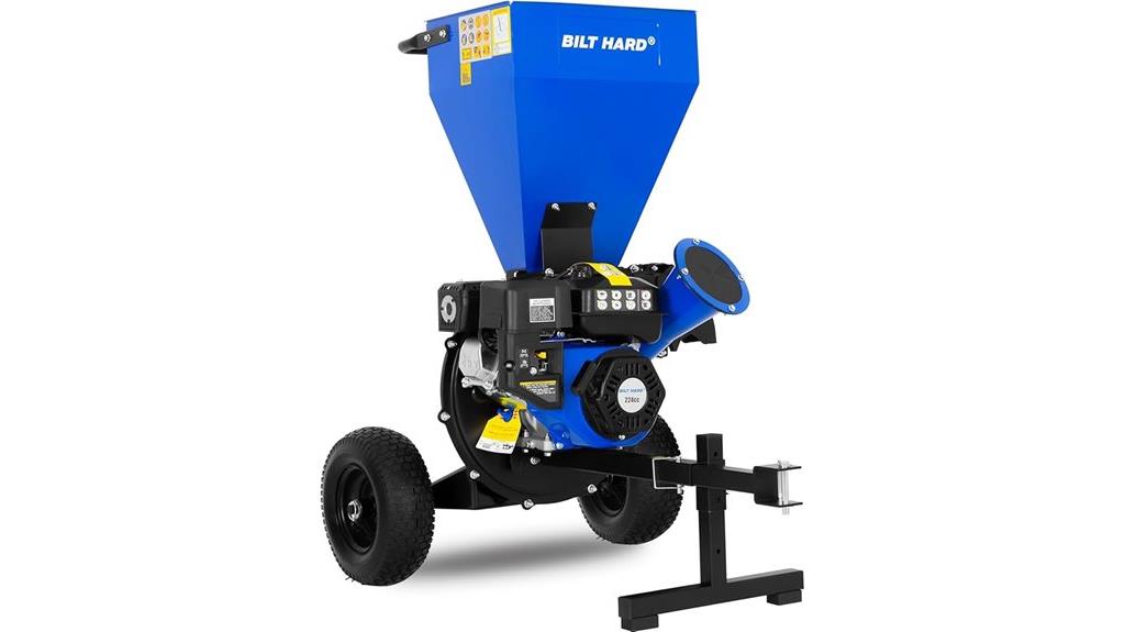 wood chipper with hitch